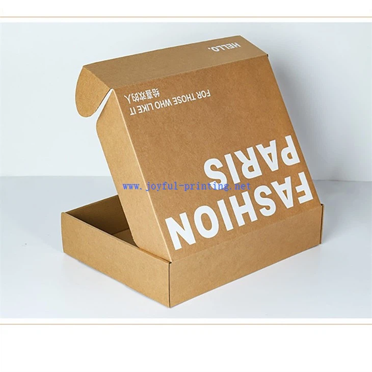 Airplane Box Kraft Paper Clothing Scarf