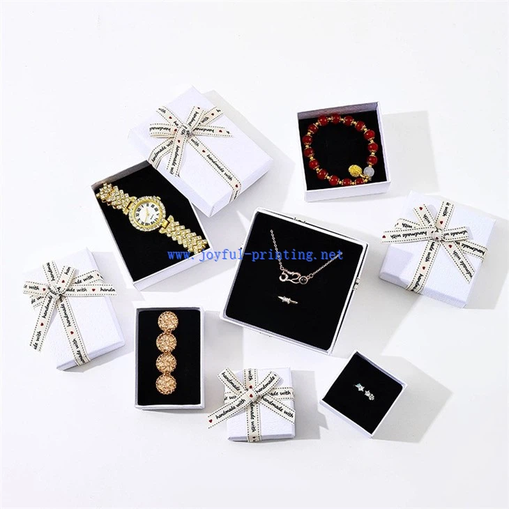 Basic Heaven And Earth Cover Jewelry Bow Gift Box
