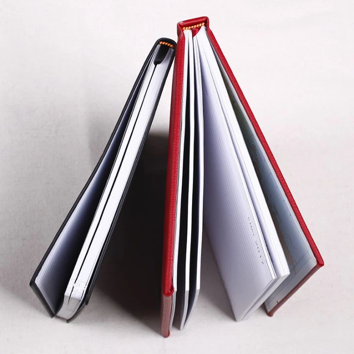 Leder Hardcover Notebook Druck